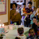 Ra takes a video of Zala as she and friends sing “Happy Birthday” during Zala’s fourth birthday party on March 24.